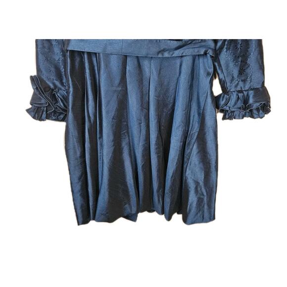 Serafina Two Piece Skirt Suit Evening Womens Plus Size 22 Ruffle Formal Dress - Picture 6 of 11